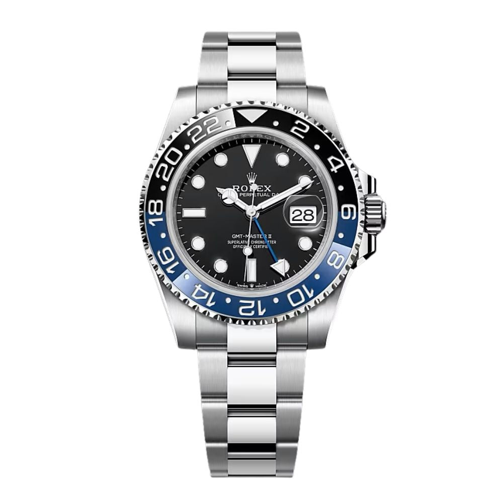 Rlx GMT-Master II 116710BLNR “Oyster Batman”