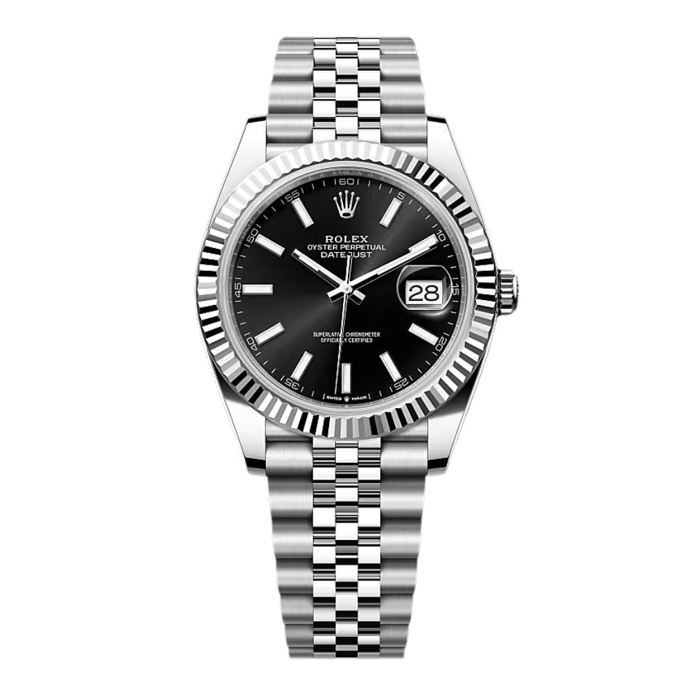 Rlx Datejust Black Dial 41mm 126334