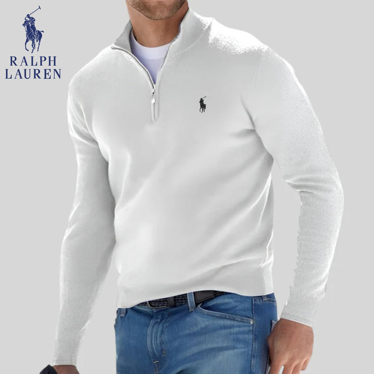 R&L | Half-zip jumper + Gift