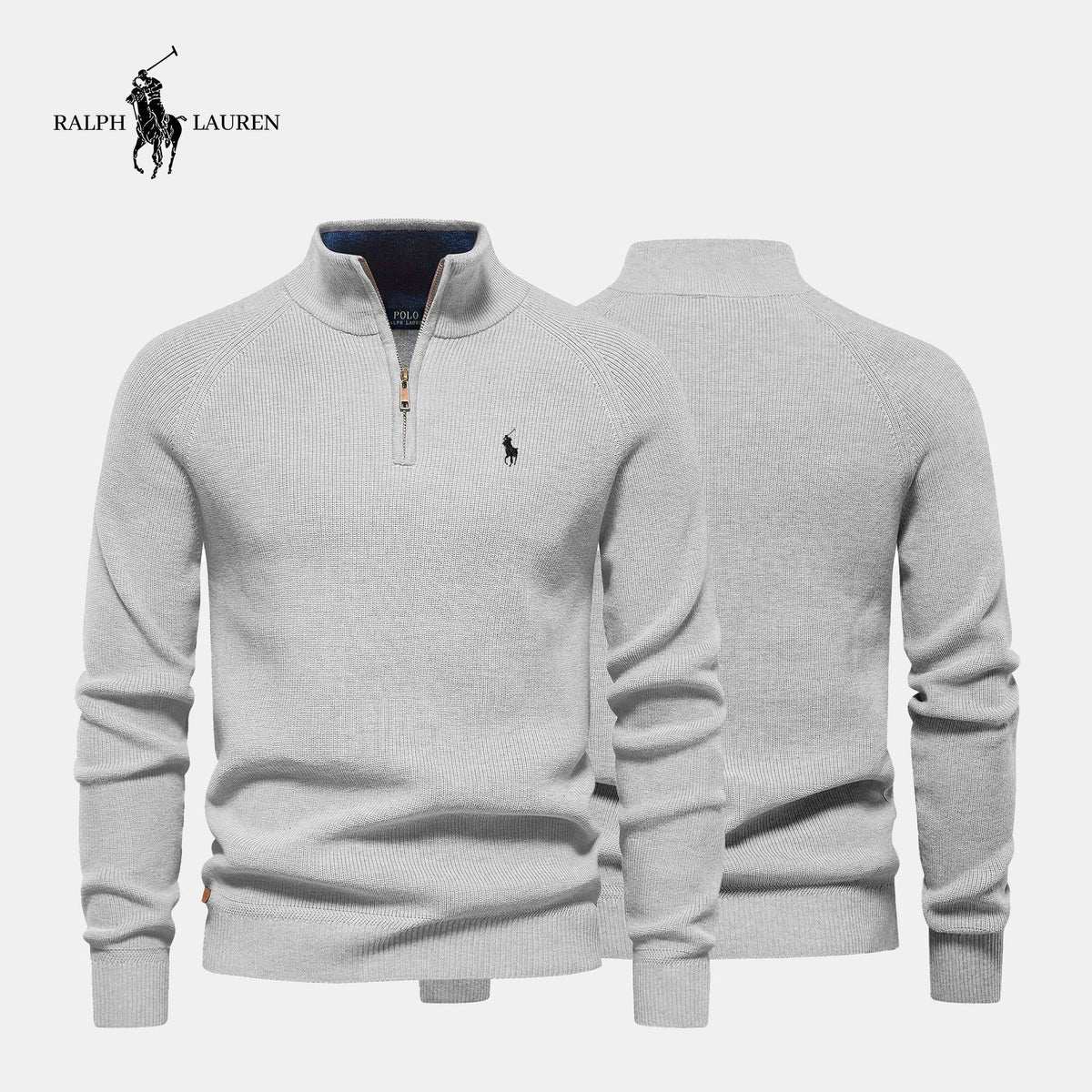 Jersey con media cremallera RL™
