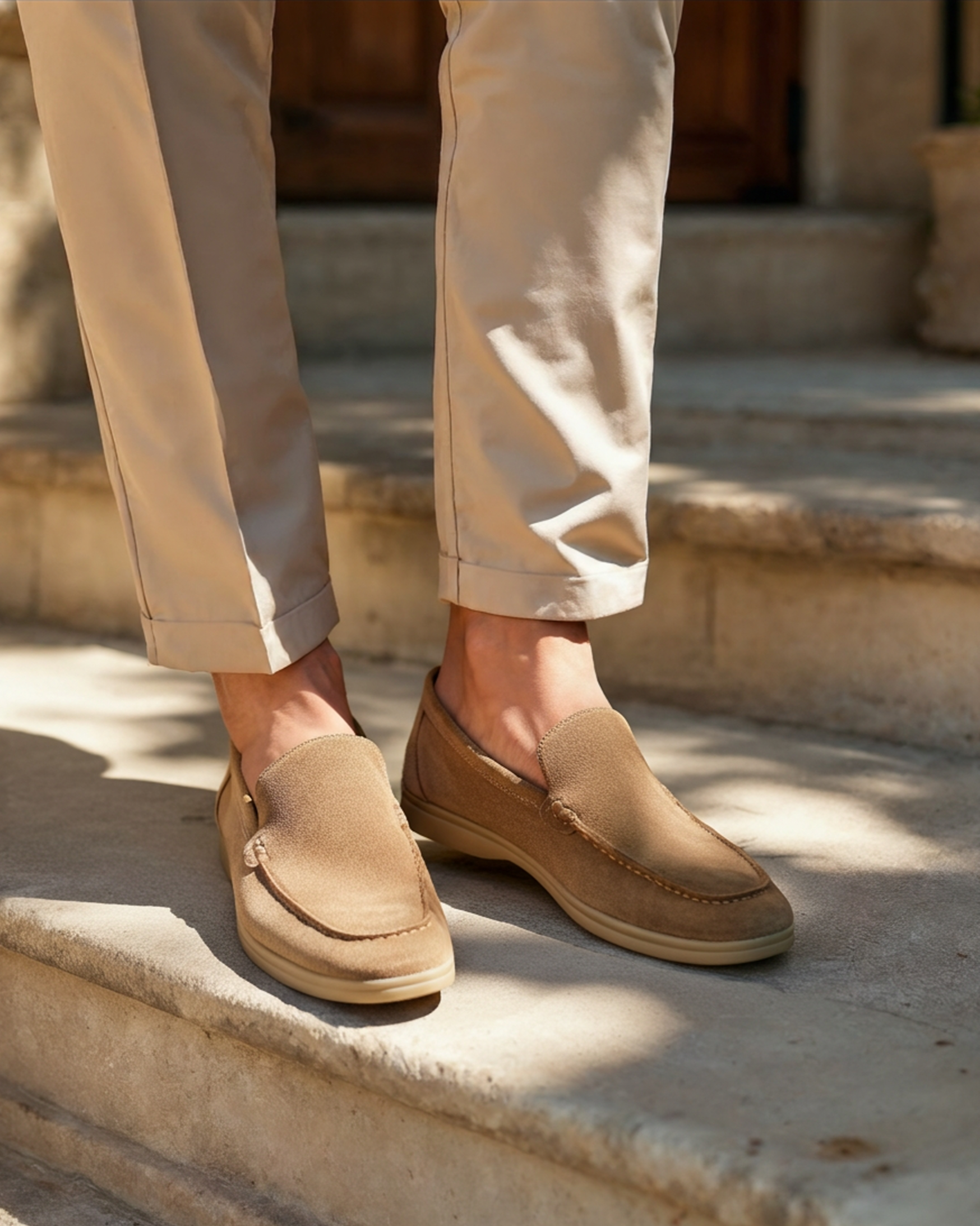 Old Money Premium Suede Loafers
