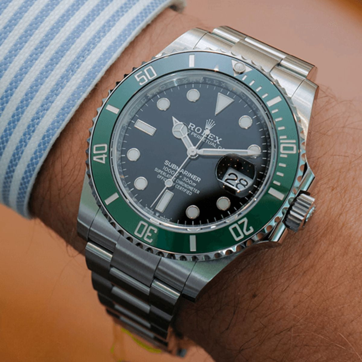 Rlx Submariner 126610LV “Kermit”