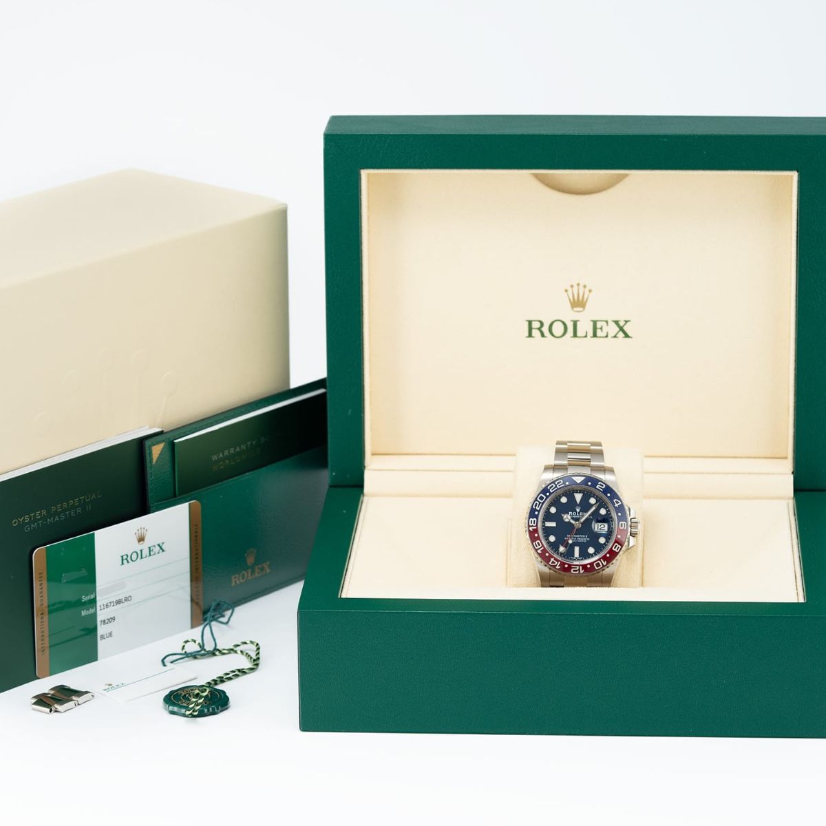 Rlx GMT-Master II 116719BLRO “Pepsi”
