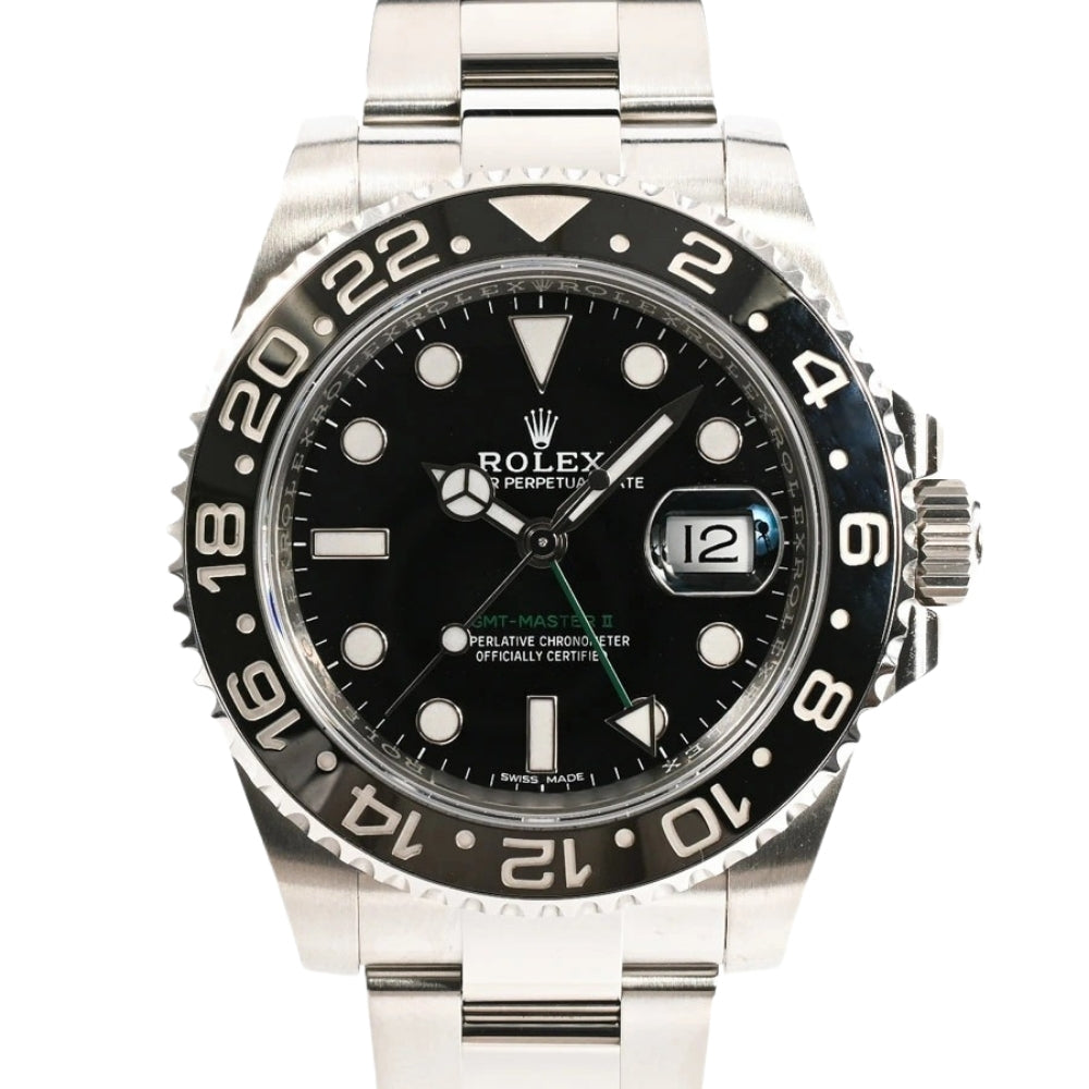 Rlx GMT-Master II 116710LN "Black Dial" 40mm